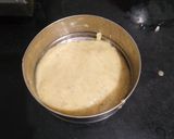 A picture of step 3 of Banana puranpoli (Kela puri).