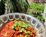 A picture of step 10 of Guvar nu shak/Gujrati Style Guvarfali ki sabzi/Guar subzi.