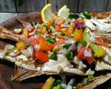 Foto langkah ke 4 dari resep Ikan Goreng Sambal Matah.