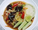 รูปขั้นตอนการทำที่ 7 ของ ส้มตำปูปลาร้า