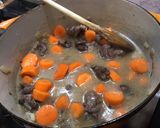 Une image de l'étape 15 de Sauté de sanglier aux carottes (sanglier préalablement mariné 12h).