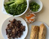 A picture of step 4 of Vietnamese Grilled Pork Bánh Mì.