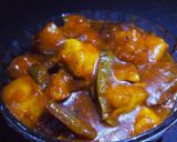 A picture of step 10 of Paneer Chilli.
