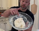 A picture of step 2 of 2 Ingredient Bread Rolls.