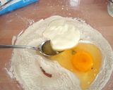 A picture of step 7 of Pineapple upside down cupcakes.