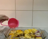 A picture of step 3 of Potatoes and minced beef.