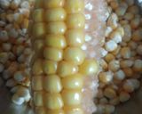 A picture of step 1 of Corn patungi.