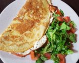Foto del paso 3 de la receta Omelette con ensalada