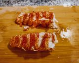 Foto del paso 2 de la receta: Paccheri con ricotta, espinaca y langosta