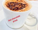 A picture of step 2 of Hot chocolate drink 🥰😋🍻.