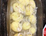 Foto del paso 7 de la receta: Filetes de lubina al horno con cebolla patata tomate natural y aderezo Vidalim