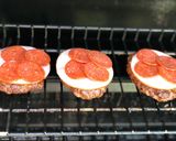 A picture of step 2 of Pizza Burgers.