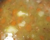 A picture of step 9 of Split Pea Soup.