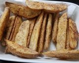 A picture of step 1 of Potato Wedges.