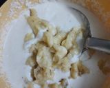 A picture of step 4 of Banana malpua.
