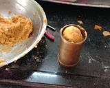 A picture of step 1 of Yellow besan sev.
