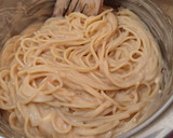 Foto del paso 5 de la receta: 💜 Falsa lasaña de espaguetis con bechamel especial (s/ lactosa)