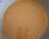 A picture of step 1 of Veg chila with mixed flour.