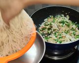 A picture of step 6 of Veg noodles spring rolls.