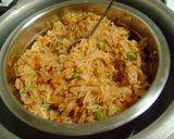 A picture of step 5 of Spanish Rice.