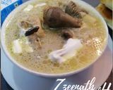 A picture of step 4 of Hyderabadi Malai Paaye.