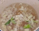 Foto langkah ke 4 dari resep 118. Sup Kepala Salmon ala S**hi Tei versi Gak Pedes.