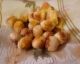 A picture of step 2 of Tiger Quail Eggs on Sweet Chili Rice.