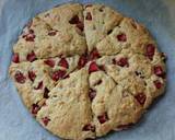 Vickys Strawberry & Cream Scones w Orange Glaze, GF DF EF SF NF recipe step 7 photo