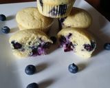 A picture of step 7 of #seasonalingredientscontest# blue berries cupcakes.