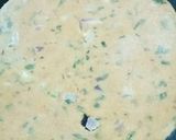 A picture of step 5 of Baisan ki roti.