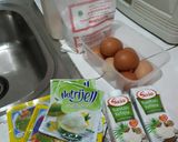 Foto langkah ke 1 dari resep Puding Pandan Saus Santan.