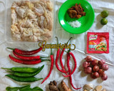 Foto langkah ke 1 dari resep 77. SAMBAL GORENG KULIT AYAM KRISPI PEDAS MANIS.