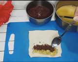 Foto langkah ke 4 dari resep "ROTI PANGGANG PISANG COKLAT".