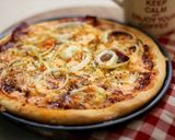 Foto langkah ke 6 dari resep Pizza tanpa Ulen / no Knead ,mudah lezat.