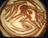 Foto langkah ke 6 dari resep Bolu zebra kukus.