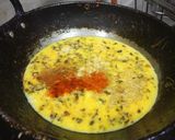 A picture of step 3 of Buttermilk aloo ki sabji.