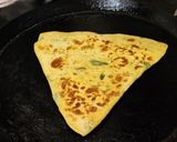 A picture of step 7 of Methi ke parathe.