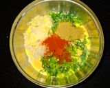 A picture of step 2 of Mix fritters (Kumbhaniya Bhajiya).