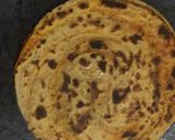 A picture of step 12 of Masala lachha paratha.