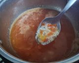 A picture of step 2 of Tomato rice.