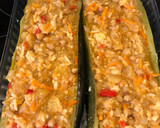 Foto del paso 5 de la receta: Barcos de calabacín (calabacín relleno)