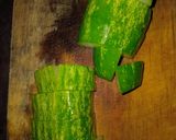 Foto langkah ke 1 dari resep Sayur Asam Kacang & Timun.
