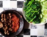 Foto langkah ke 2 dari resep Bakso penyet.