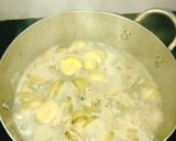 Hình bước làm 2 của món Canh hến chuối xanh
