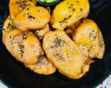 A picture of step 5 of Purple yum puri.