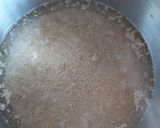Pas rețetă Brownie vegană de quinoa și afine! 1 fotografie