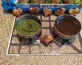 A picture of step 5 of Pinwheel samosa.