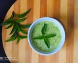 A picture of step 6 of Mint raita.