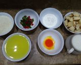 A picture of step 1 of Bread Custard Dessert.