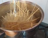 Foto del paso 1 de la receta: Spaghetti con pollo